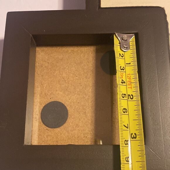 Home Decor Live Laugh Love Words Wall Art and Photo Frame EUC 14”x14” - Picture 6 of 8